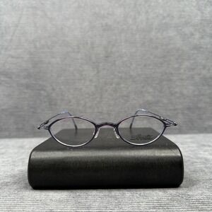 Silhouette SPX M 1948 Titan Eyeglasses Purple Oval Frames Austria 46-21-135